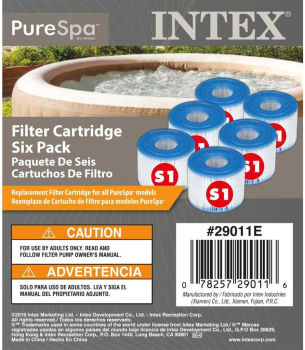Preview: Intex Filterkartusche S1(6er-Set)